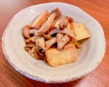 きのこと厚揚げの甘辛炒め作り方3写真
