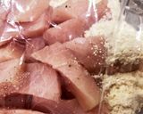 子供喜ぶ☆めかじきの塩唐揚げ油淋鶏ソース作り方4写真