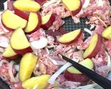 豚こま肉とさつま芋の生姜焼き簡単節約弁当作り方14写真