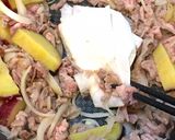 豚こま肉とさつま芋の生姜焼き簡単節約弁当作り方15写真