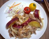 豚こま肉とさつま芋の生姜焼き簡単節約弁当作り方20写真