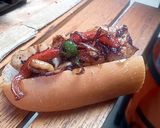 キャンプdeチキンプルコギドッグ作り方3写真