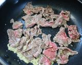簡単!牛肉と春野菜の香りパスタ作り方3写真