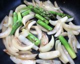 簡単!牛肉と春野菜の香りパスタ作り方8写真