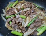 簡単!牛肉と春野菜の香りパスタ作り方9写真