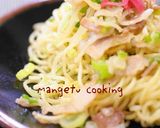 ネギたっぷりの✿塩やきそば作り方11写真
