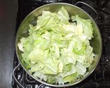無水キャベツ煮♪簡単作り方5写真