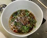 中華風ニンニクタレで冷奴作り方7写真