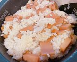 甘く煮て混ぜ込み★筍ご飯作り方5写真