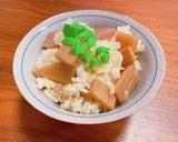 甘く煮て混ぜ込み★筍ご飯作り方6写真