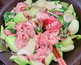 牛肉と青梗菜のオイスターソース炒め作り方3写真