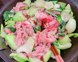 牛肉と青梗菜のオイスターソース炒め作り方3写真