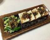 中華風ニンニクタレで冷奴作り方9写真