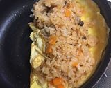 炊飯器でオムライス作り方4写真