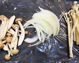 鮭ときのこのホイル焼き作り方1写真