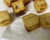やさしい味★揚げ豆腐 にらダレ添え作り方14写真