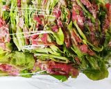 春キャベツのリンゴ豚のレンチン蒸し作り方5写真