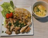 炊飯器で簡単！ピラフ&チキン作り方6写真