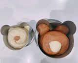ミルク食パン☆くまパン1斤型くまパンミニ作り方14写真