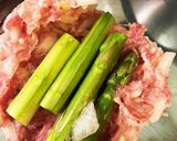 アスパラ入りメンチカツ作り方3写真