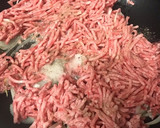 挽肉と筍の野菜の和風あんかけ丼作り方3写真