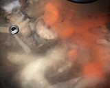 挽肉と筍の野菜の和風あんかけ丼作り方8写真