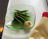 シンプルにアスパラはマヨネーズ作り方5写真