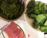 ほうれん草とハムのゆずポンパスタ作り方3写真