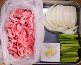 究極のたれ🏆牛肉とにんにくの芽のスタミナ炒め🤩🍻作り方1写真