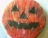 ハロウィン★サーモン寿司ケーキ作り方6写真