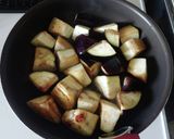 茄子としらすの含め煮作り方2写真