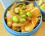 鶏きゃべつトマト風味!タロの弁当121作り方1写真