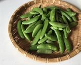 私流…スナップエンドウの茹で方作り方1写真
