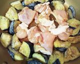 冷凍揚げなすと鶏肉で時短！！麻婆茄子風作り方5写真