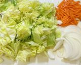 春キャベツの簡単☆ガリバタ味噌炒め作り方1写真
