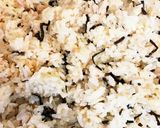 ツナと塩昆布のチャーハン作り方2写真
