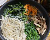 お好きな分だけ野菜ビビンパ作り方6写真