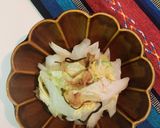 10分以内でできる和風温白菜サラダ作り方4写真