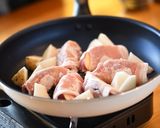肉巻きりんごの照り焼き作り方5写真