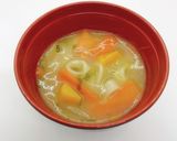 【病院】ミニきしめんほうとう風【給食】作り方4写真