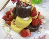 ロールちゃん☆de☆バースデーケーキ作り方6写真