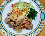 新玉葱で生姜焼き風！簡単フライパンレシピ作り方8写真