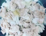 新玉葱で生姜焼き風！簡単フライパンレシピ作り方7写真