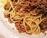 ナスとひき肉のバター醤油パスタ作り方4写真