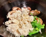 椎茸の豆腐そぼろ煮作り方2写真