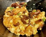 椎茸の豆腐そぼろ煮作り方4写真