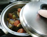 鍋一つで簡単！美味！鶏手羽元の梅干し煮作り方5写真