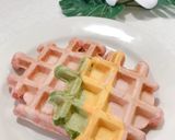 カラフルなもちもち♥ワッフル作り方9写真