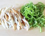 レンジで【ピーマンと竹輪の鶏がら素和え作り方1写真