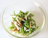 レンジで【ピーマンと竹輪の鶏がら素和え作り方2写真